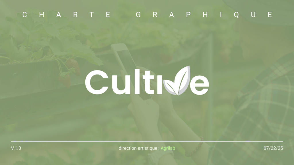 charte graphique cultive